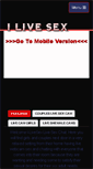 Mobile Screenshot of i-livesex.com